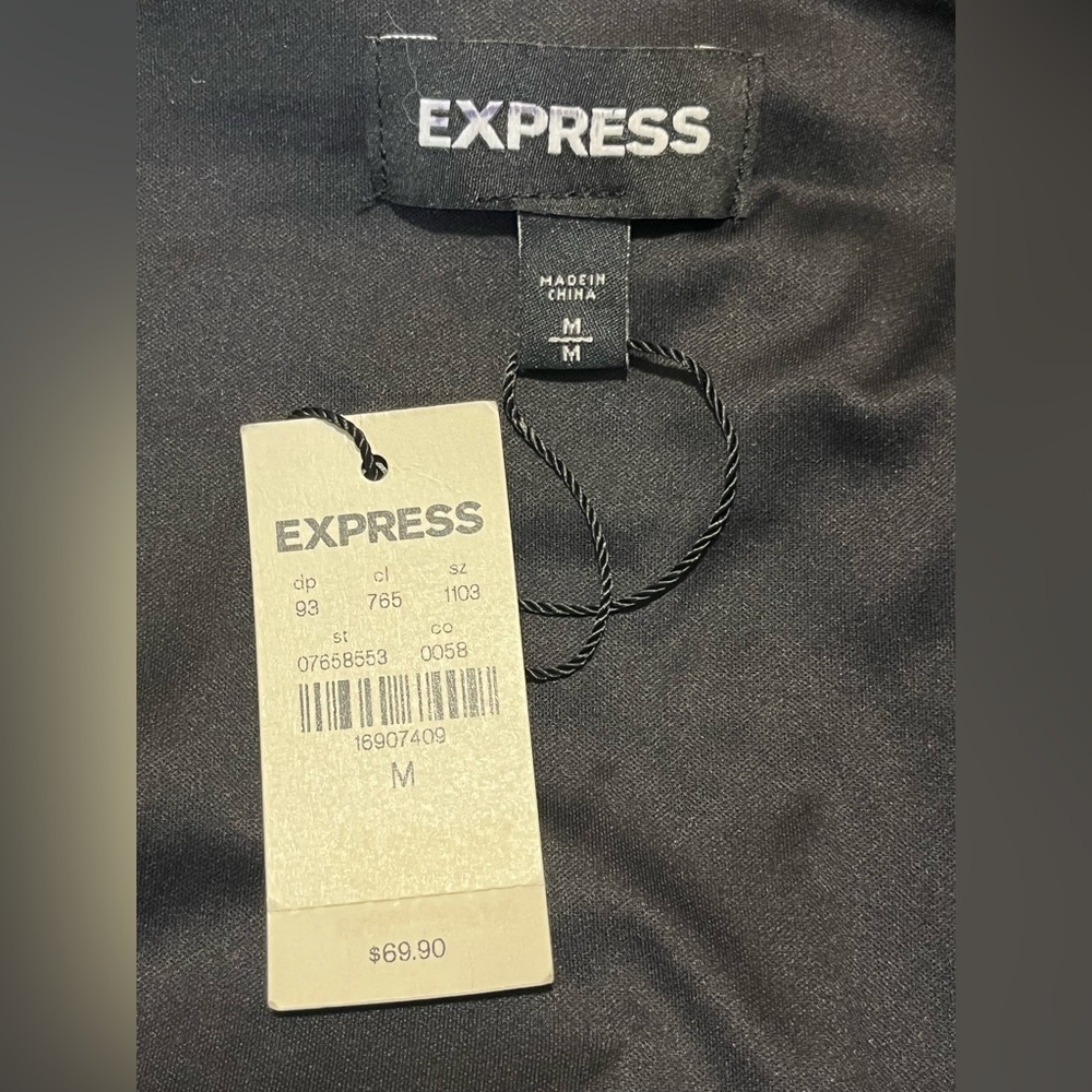 NEW Express Sequined Mini Skirt NWT - Picture 5 of 6